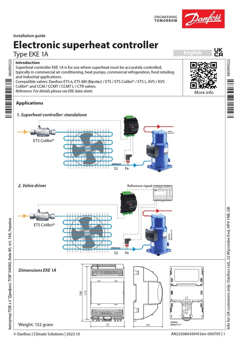 Danfoss EKE 1A User manual