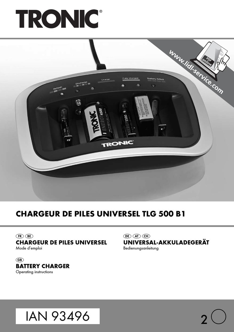 Tronic 93496 User manual