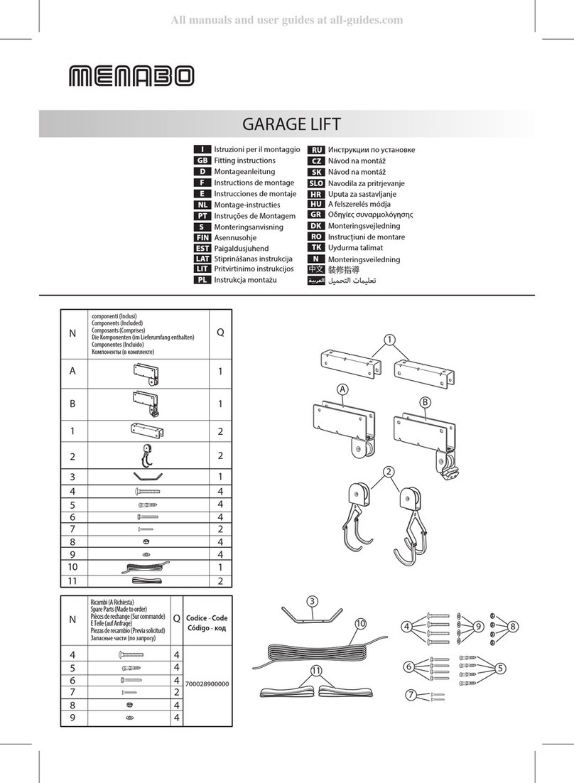 Menabo 000082700000 Fitting instructions