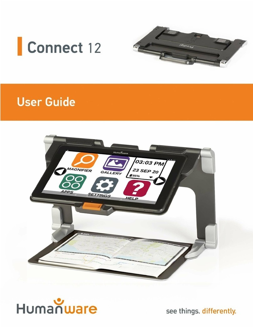 Humanware Prodigi Connect 12 User manual