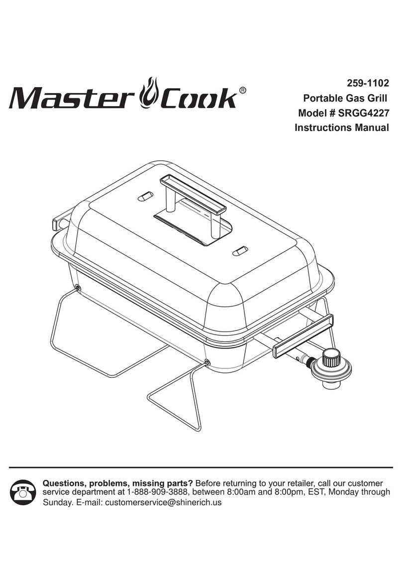 Master cook SRGG4227 instruction manual