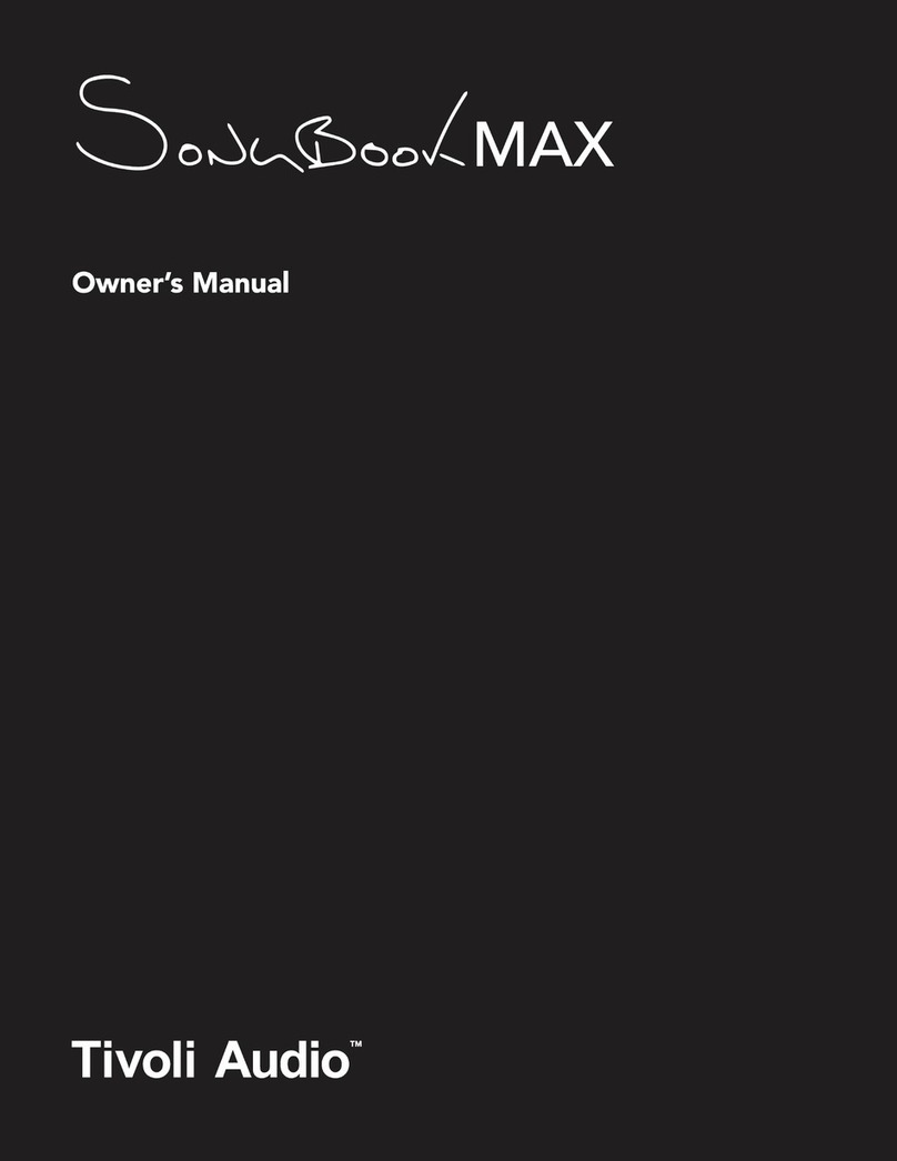 Tivoli Audio SongBook owner's manual