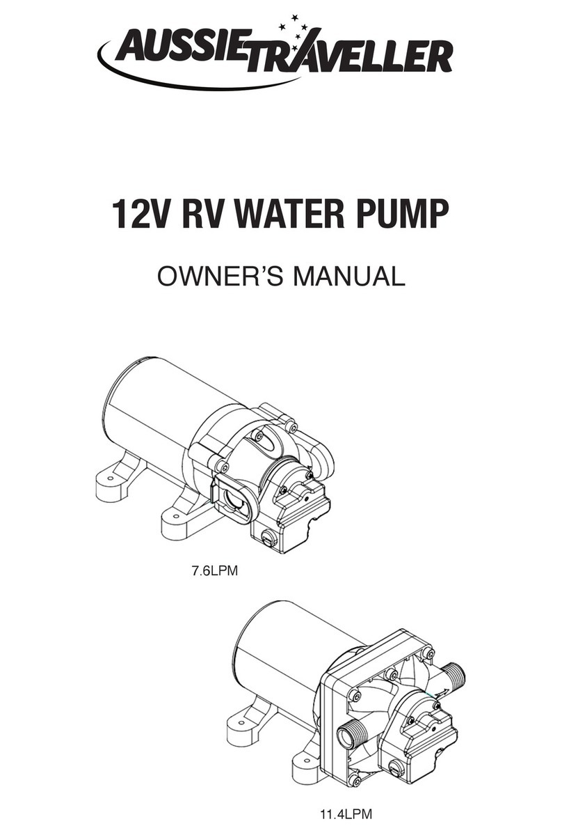 Aussie Traveller 7.6LPM owner's manual