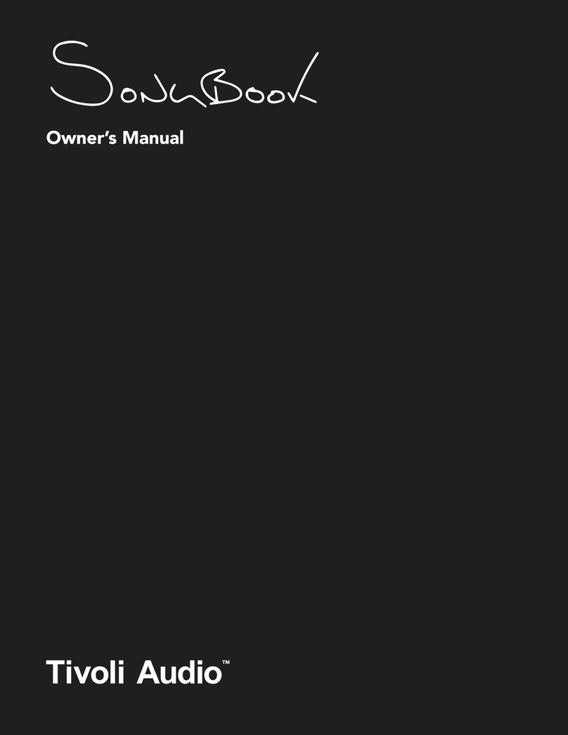 Tivoli Audio SongBook owner's manual