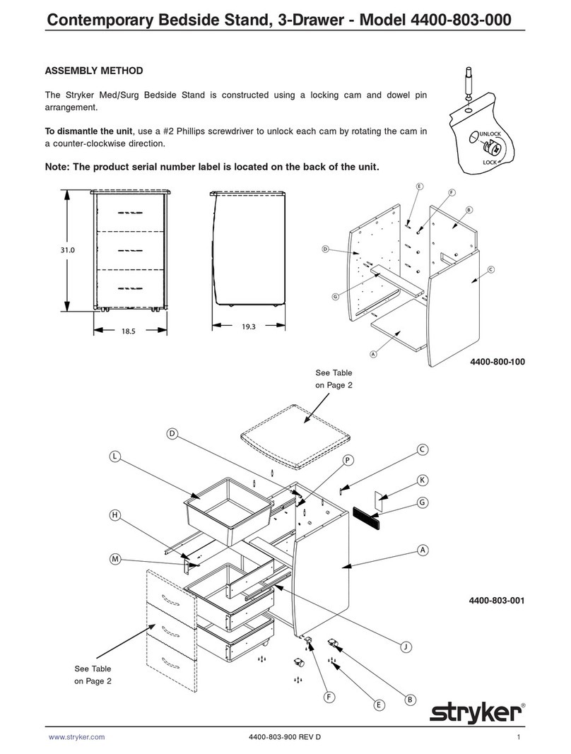 Stryker 4400-803-000 User manual