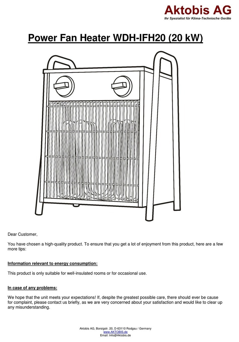 Aktobis WDH-IFH20 manual