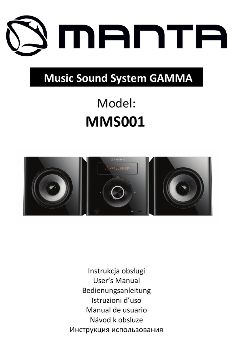 Manta GAMMA MMS001 user manual