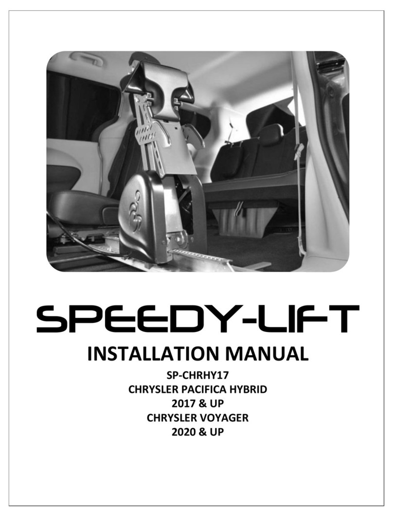 SPEEDY-LIFT SP-CHRHY17 installation manual SPEEDY-LIFT SP-CHRHY17 installation manual