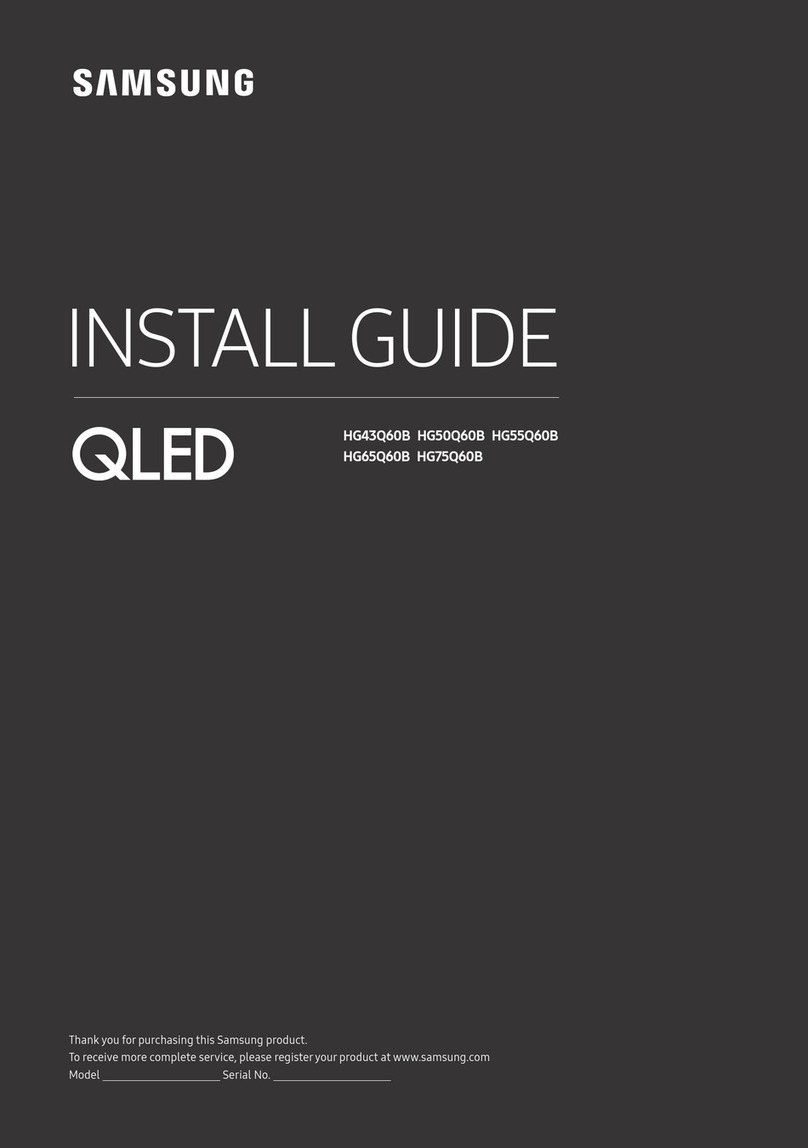 Samsung HG43Q60B User manual