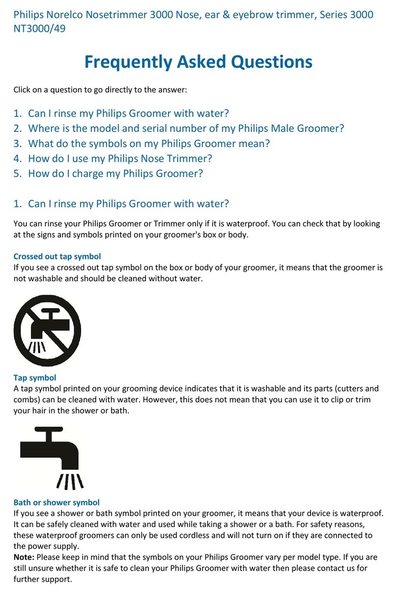 Philips NT3000/49 Faq