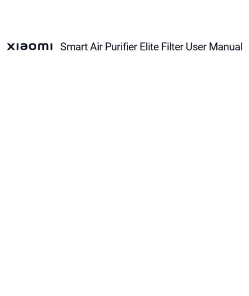 Xiaomi Smart Air Purifier Elite user manual
