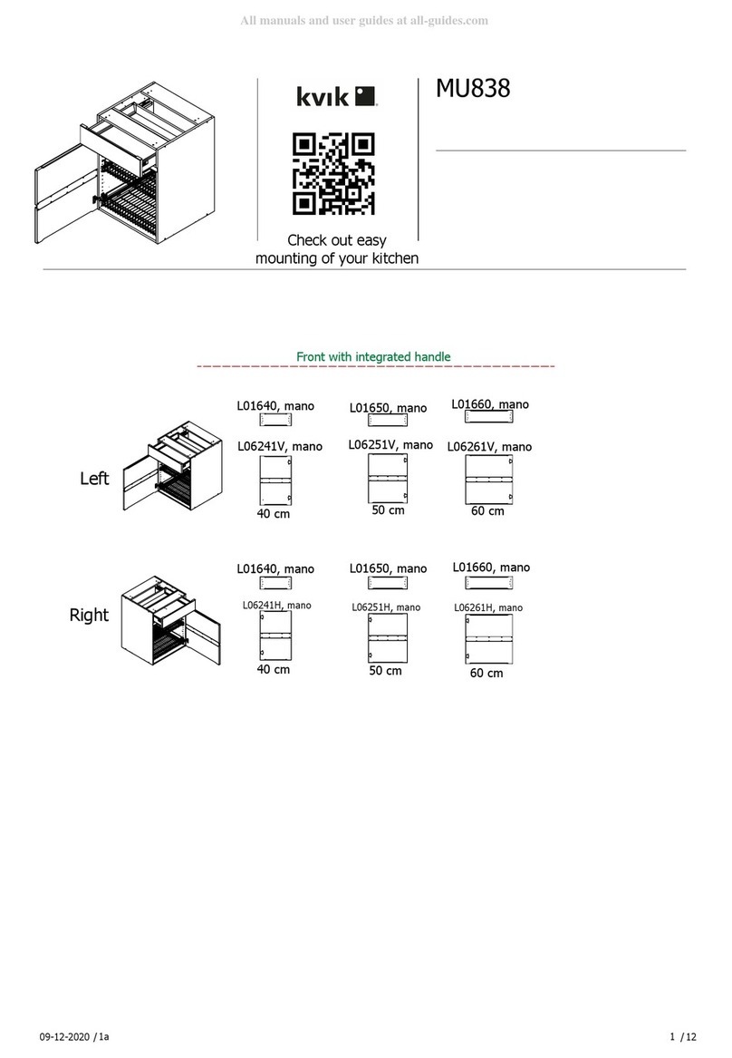 Kvik MU838 User manual