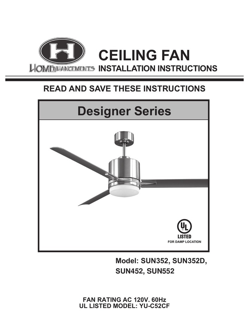 HOMEnhancements Designer Series installation instructions
