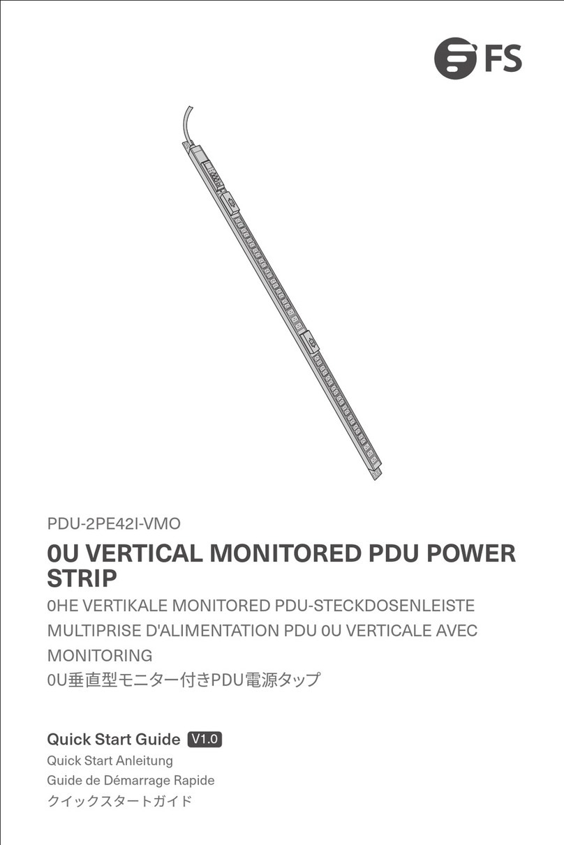FS PDU-2PE42I-VMO User manual
