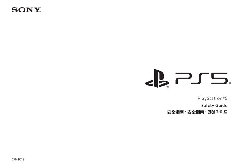 Sony PlayStation 5 manual