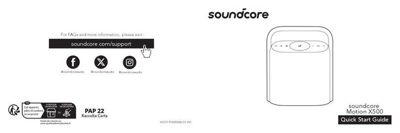 Soundcore Motion X500 User manual