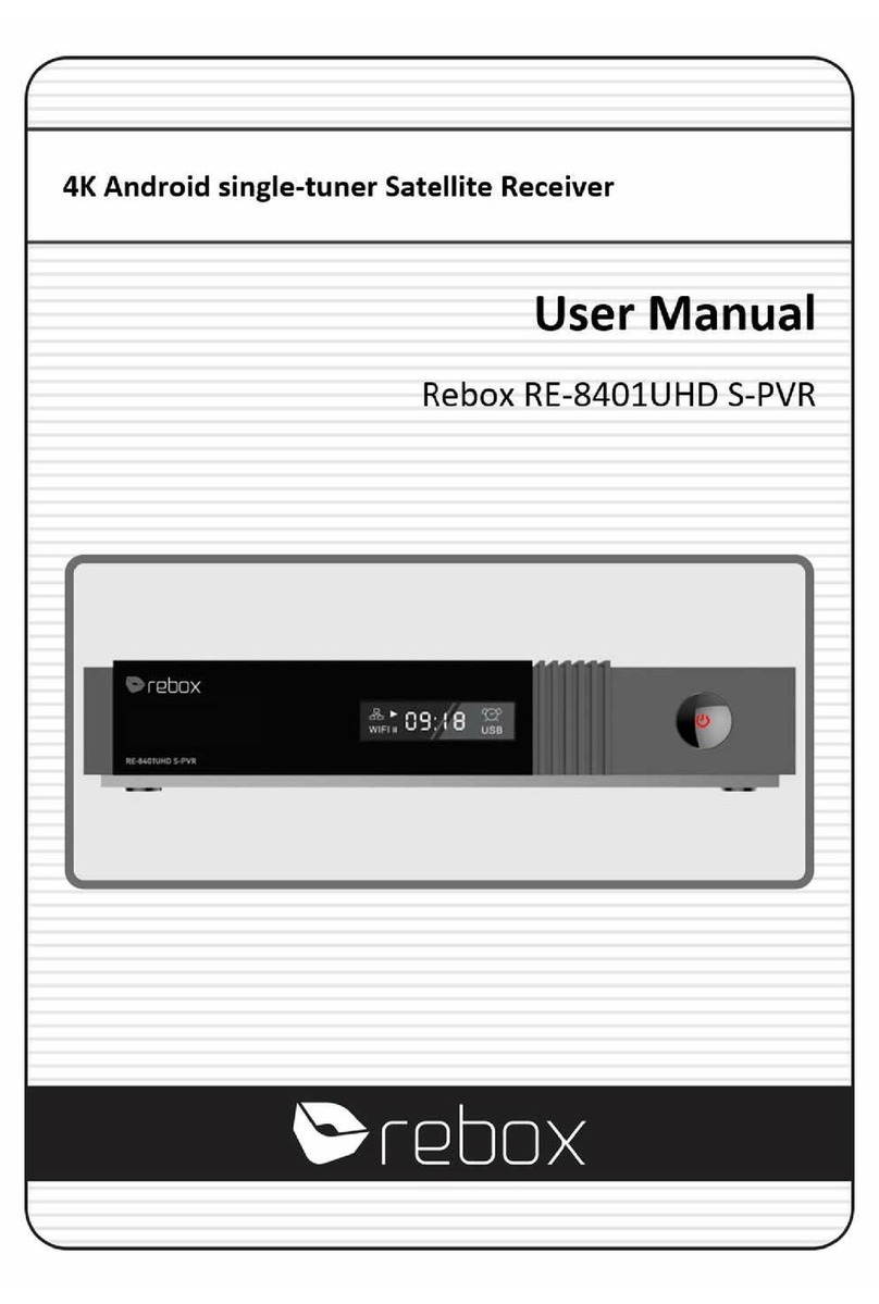 Rebox RE-8401UHD S-PVR user manual