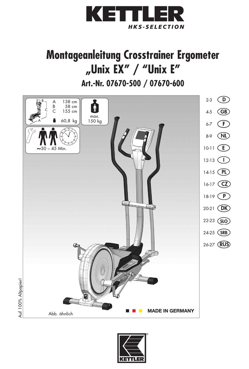 Kettler HKS-Selection Unix EX manual Kettler HKS-Selection Unix EX manual