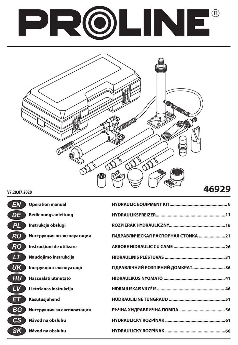 Proline 46929 Operation manual