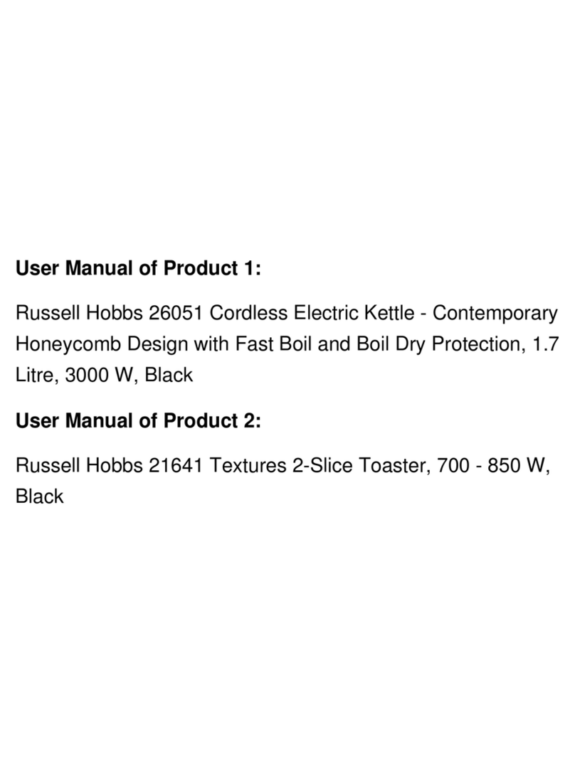 Russell Hobbs 26053 instructions