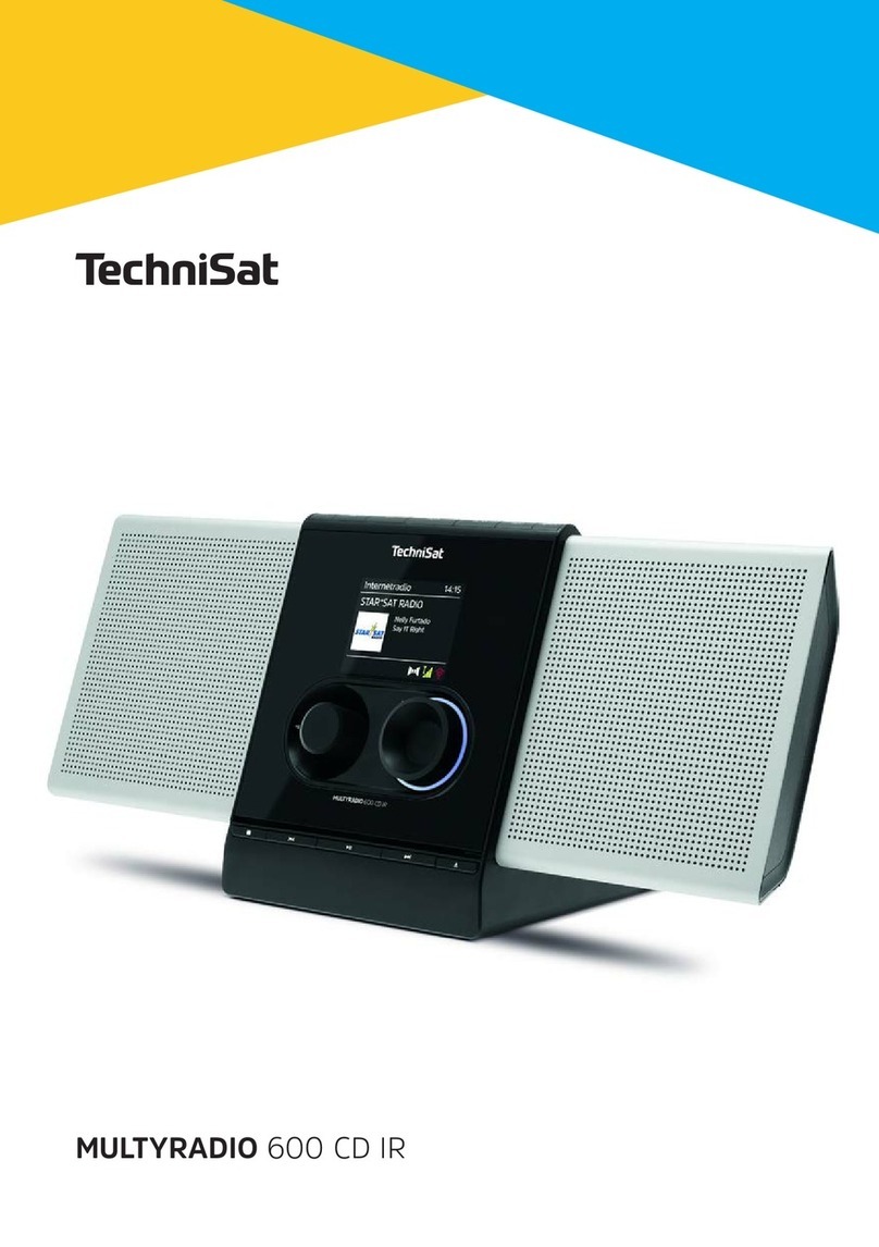 TechniSat MULTYRADIO 600 CD IR User manual
