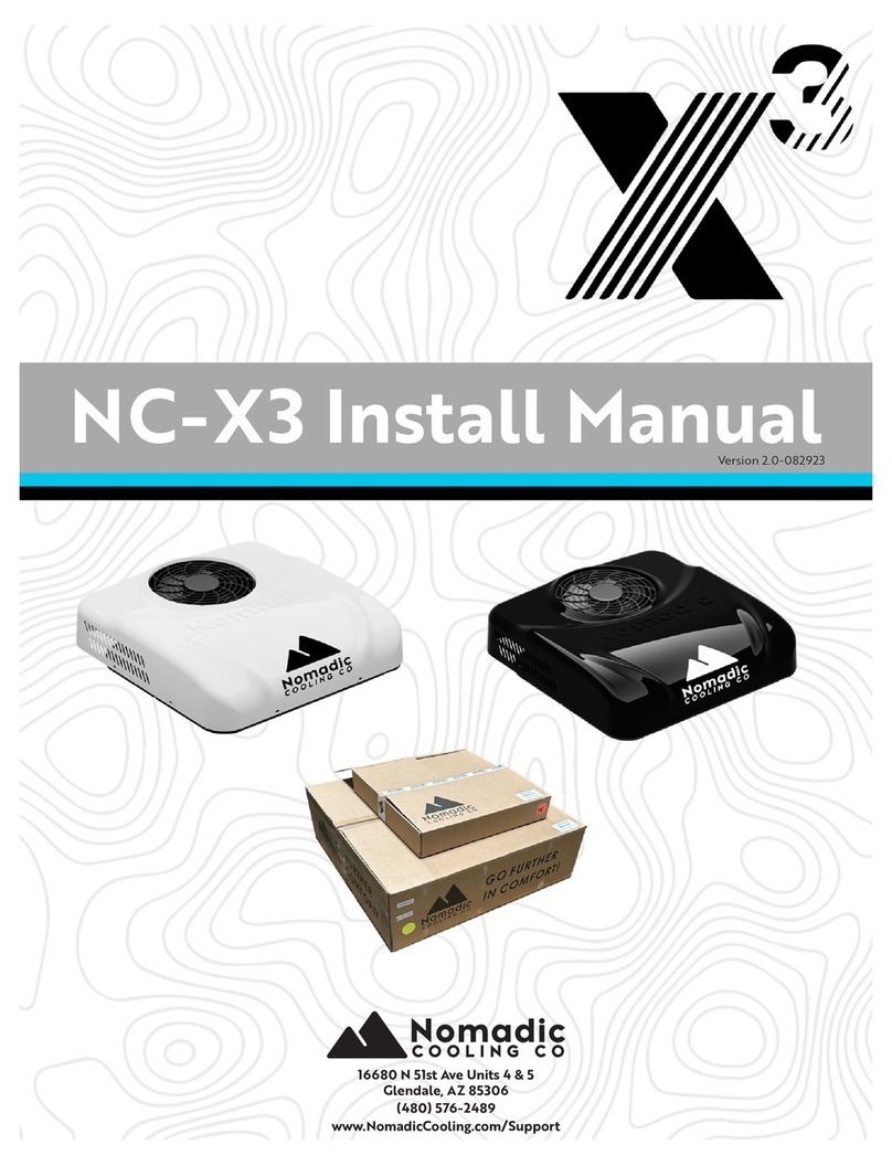 Nomadic NC-X3 Install manual