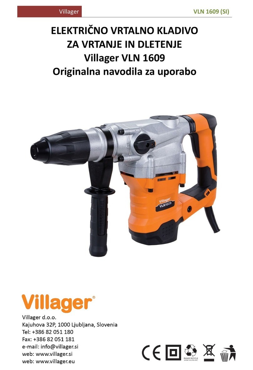 Villager VLN 1609 Original instruction manual