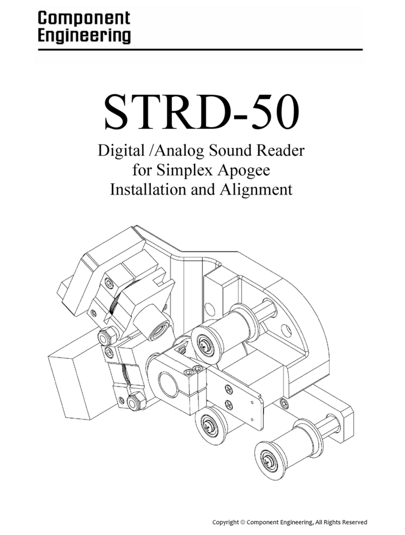 Component Engineering STRD-50 Installation and Alignment