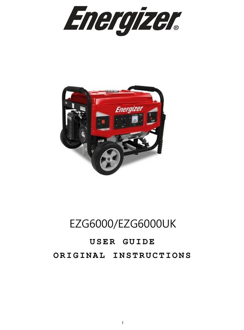 Energizer EZG6000 User manual
