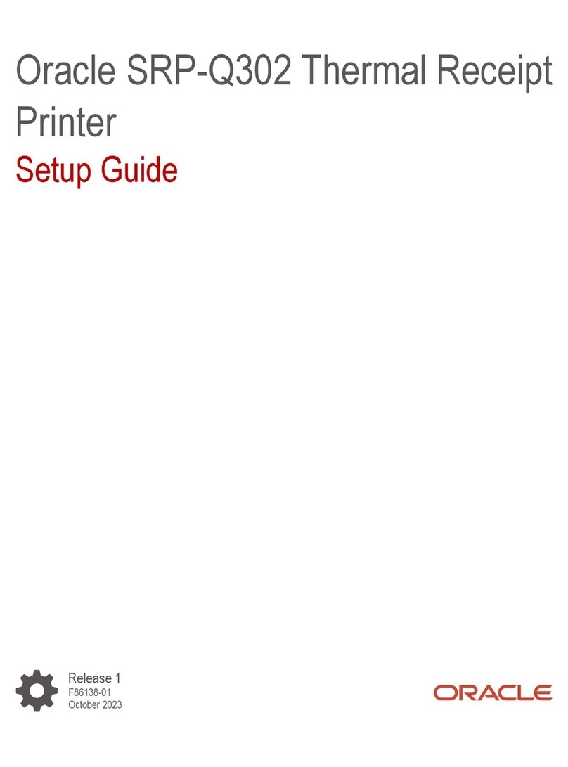 Oracle SRP-Q302 User manual