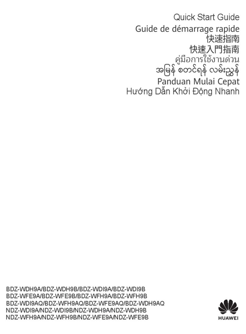 Huawei BDZ-WDH9A User manual Huawei BDZ-WDH9A User manual