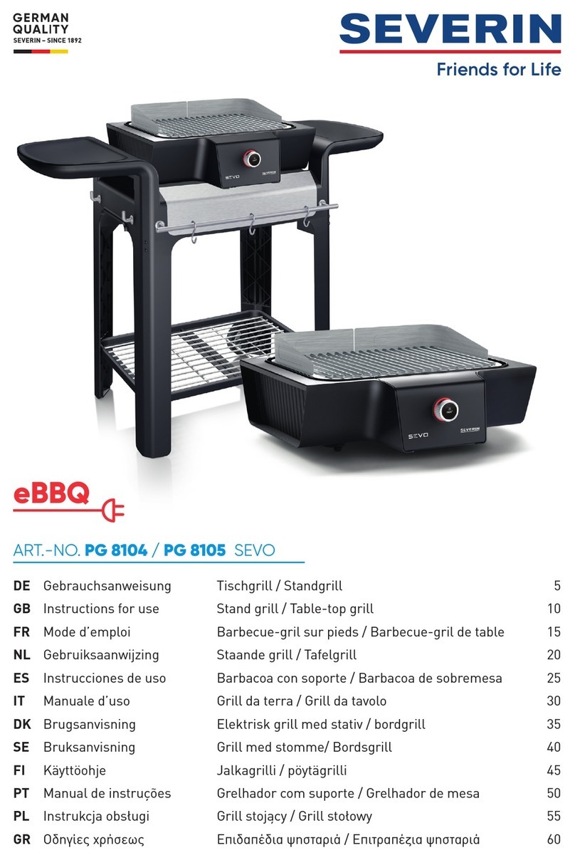SEVERIN PG 8104 User manual