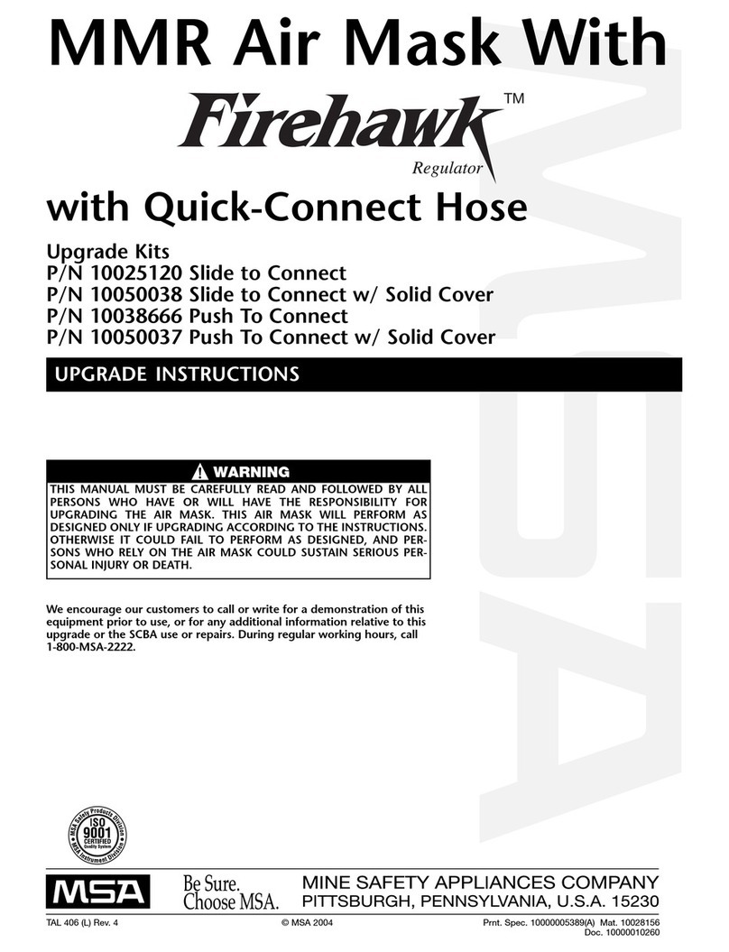 MSA 10050038 manual