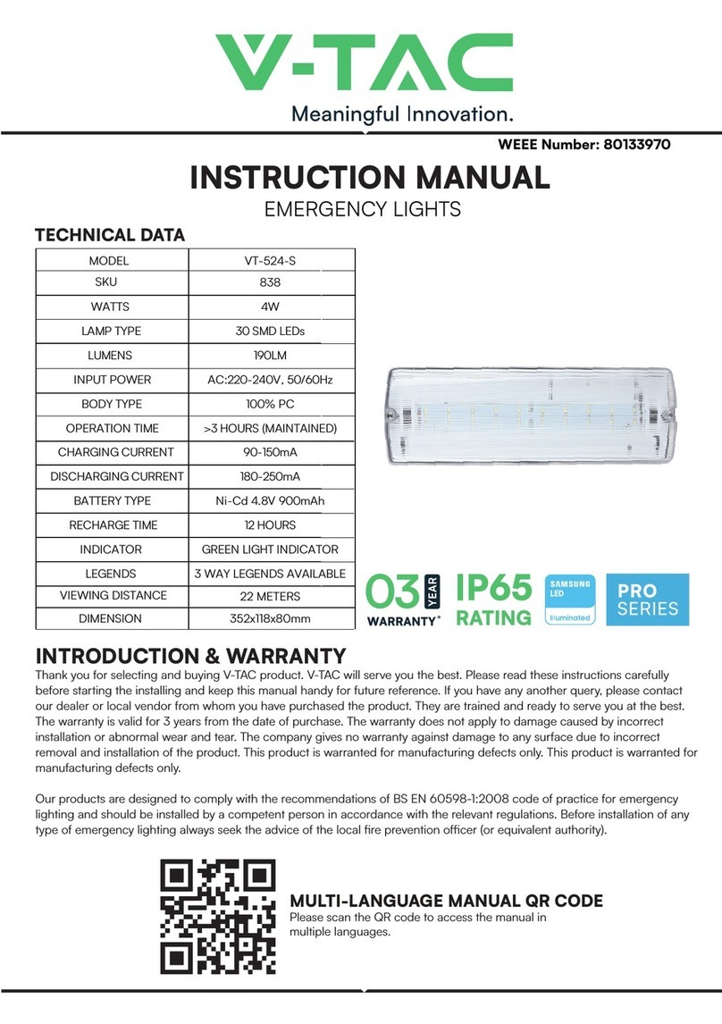 V-TAC VT-524-S instruction manual
