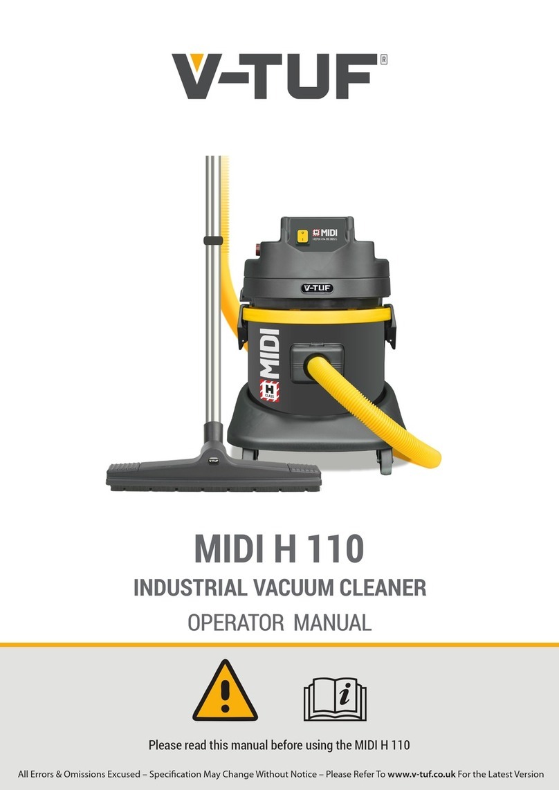 V-TUF MIDI H 110 Operator's manual V-TUF MIDI H 110 Operator's manual