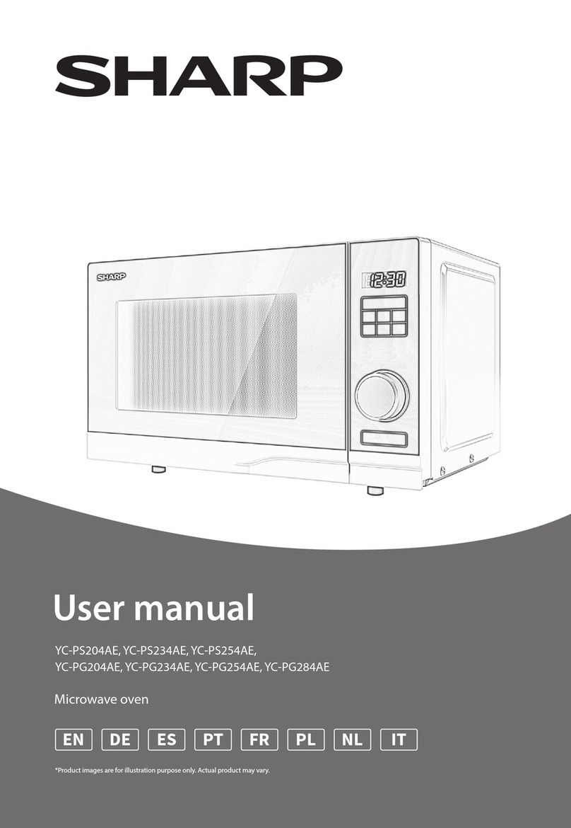 Sharp YC-PS204AE User manual