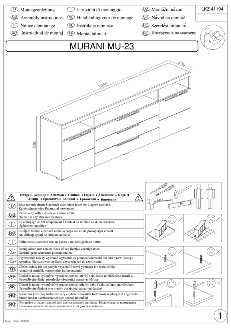 Woltra MURANI MU-23 Assembly instructions