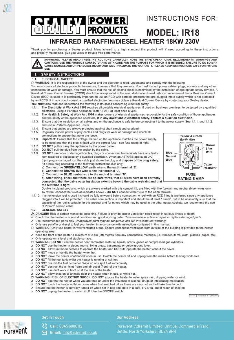 Sealey IR18 instructions Sealey IR18 instructions