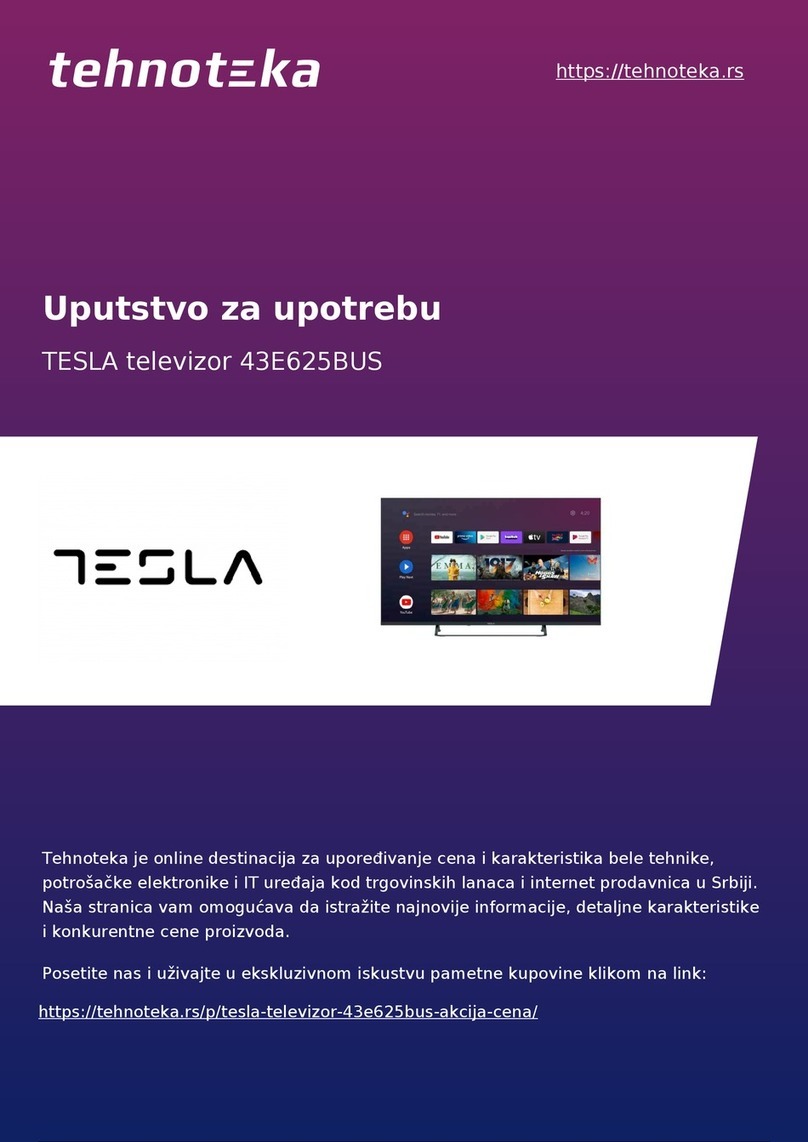 Tesla 43E625BUS User manual