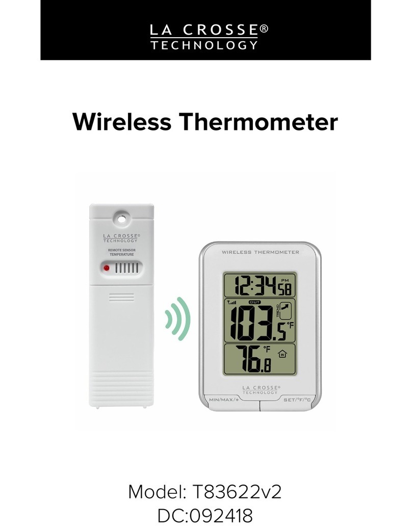 La Crosse Technology T83622v2 instruction manual
