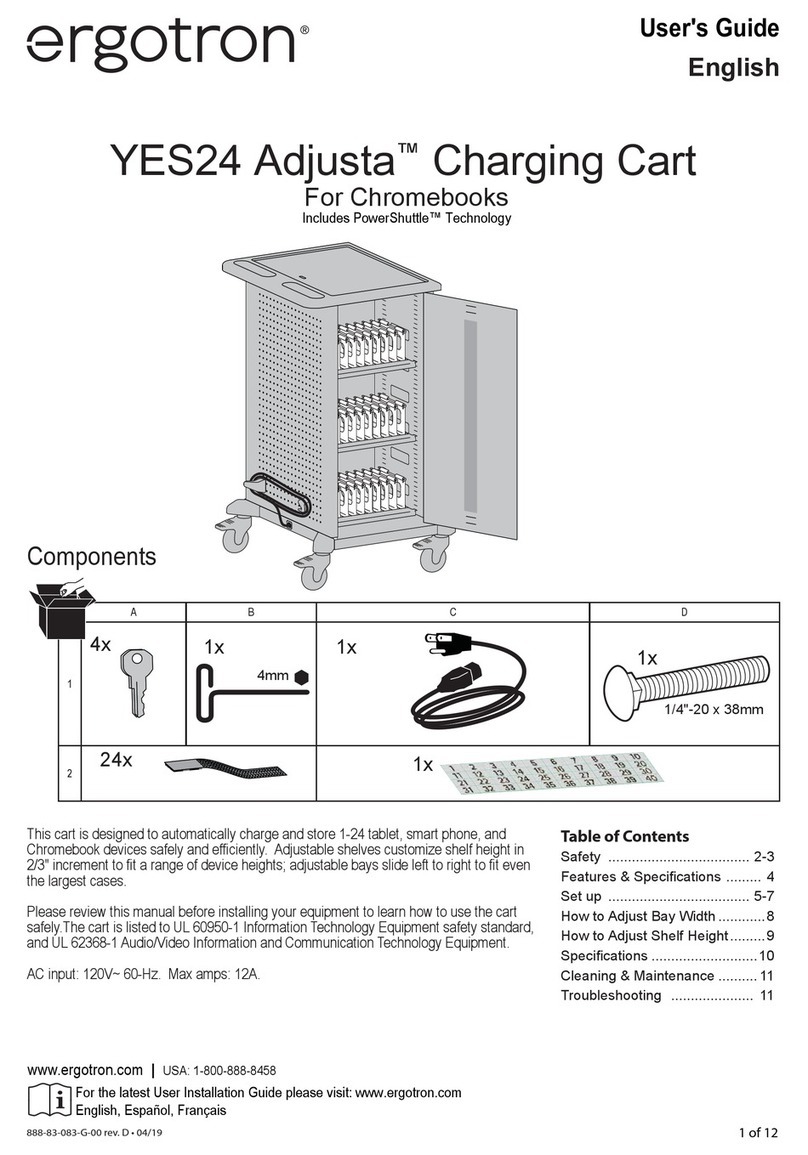 Ergotron Adjusta YES24 user guide