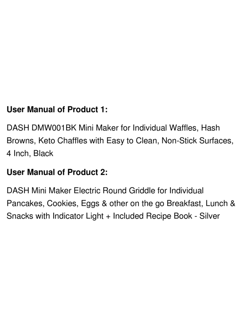 Dash DMW001BK User manual