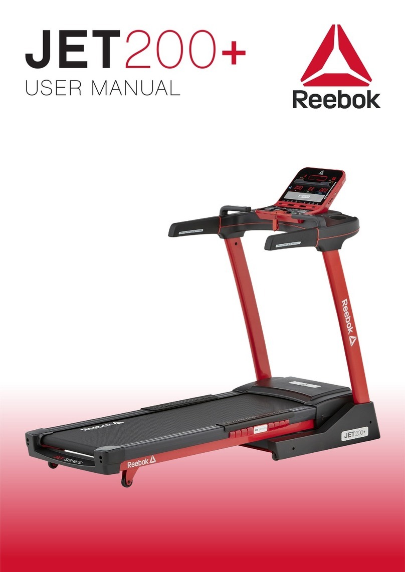 Reebok JET200+ user manual