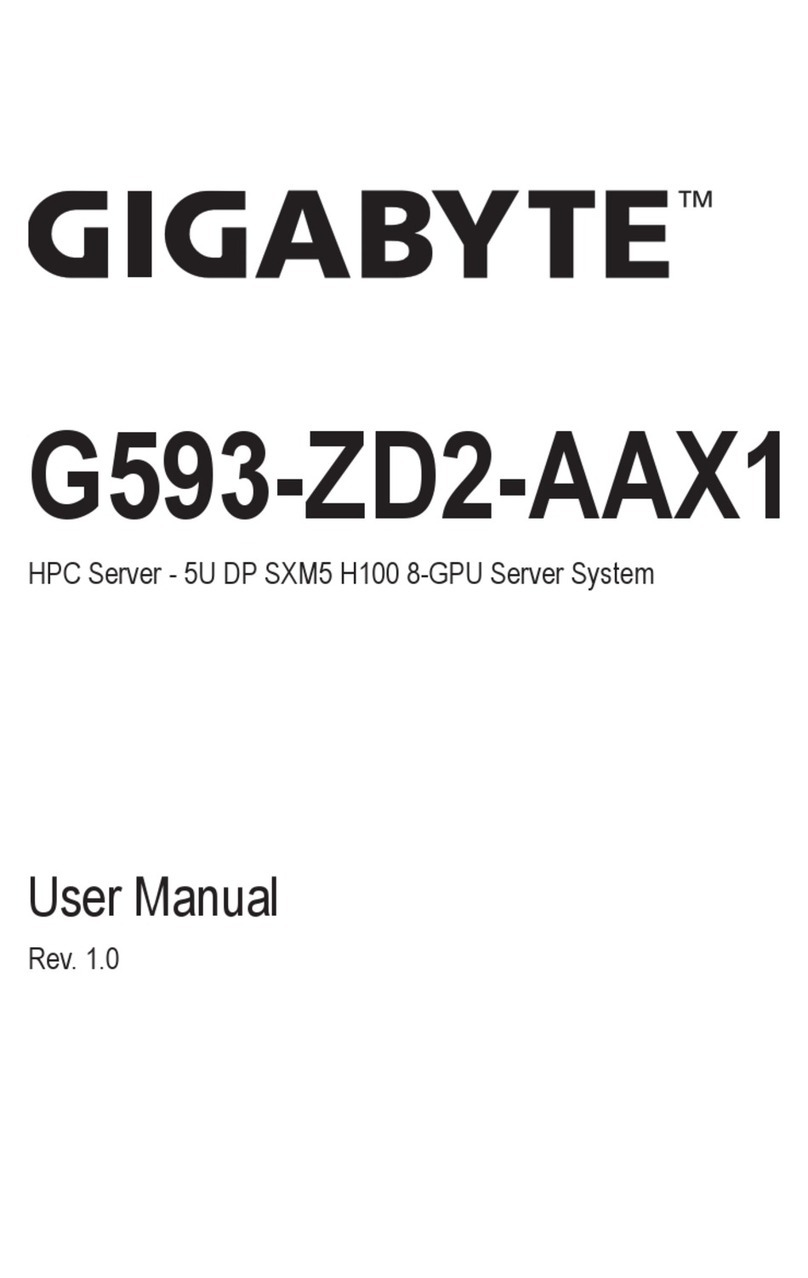 Gigabyte G593-ZD2-AAX1 User manual