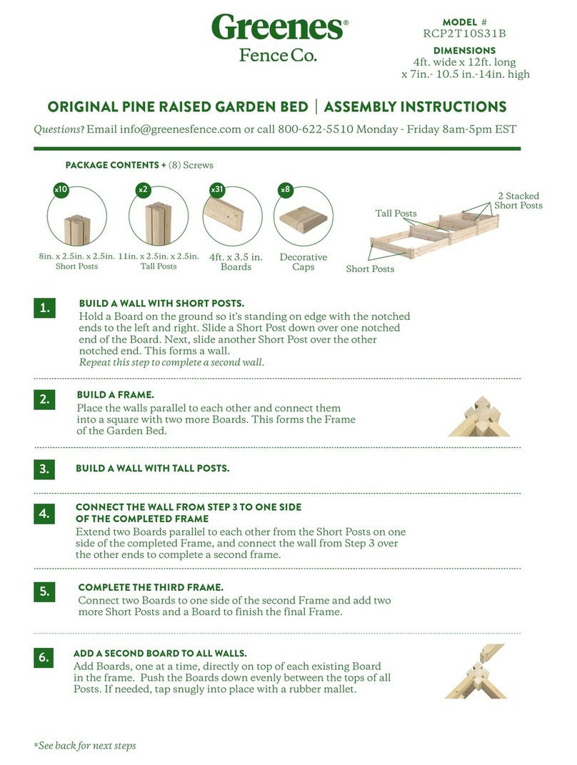 Greenes RCP2T10S31B Assembly instructions