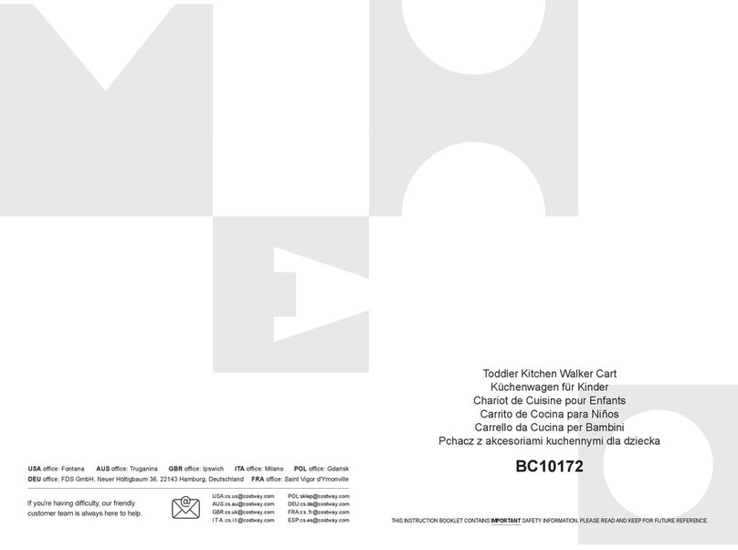 Costway BC10172 User manual