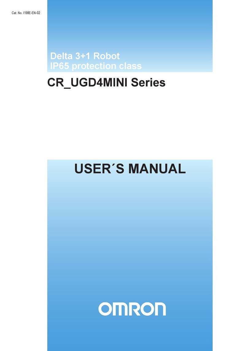 Omron CR-UGD4MINI Series User manual