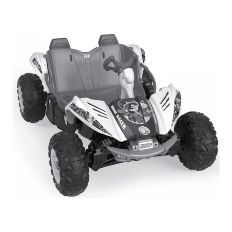 Mattel Power Wheels FLR11 owner's manual