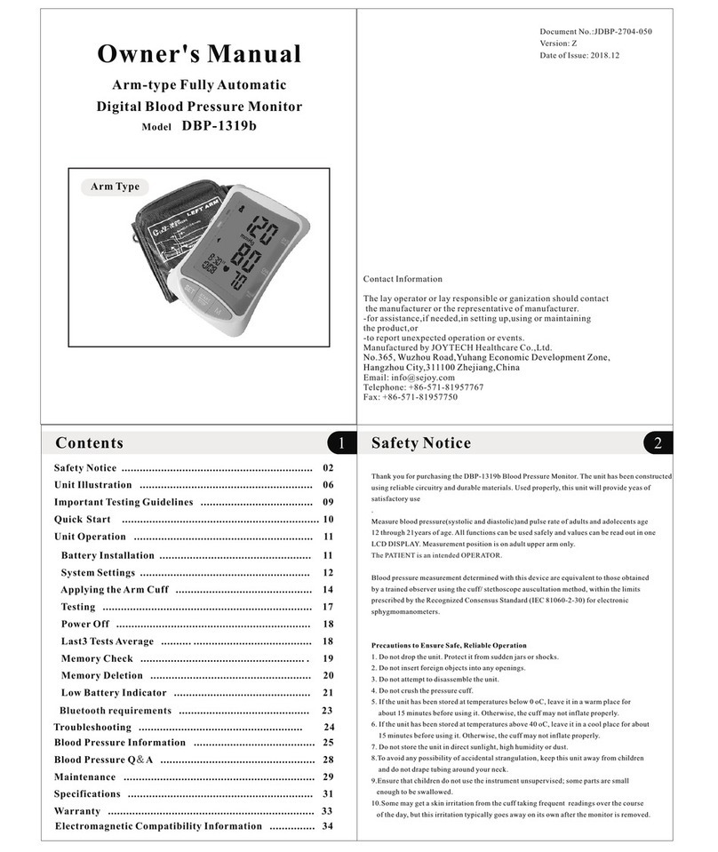 JOYTECH DBP-1319b User manual