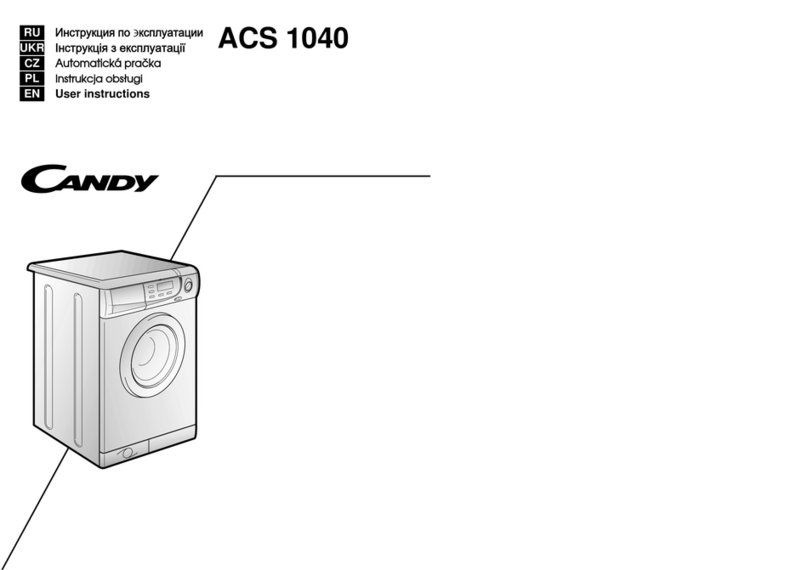 Candy ACS 1040 User manual